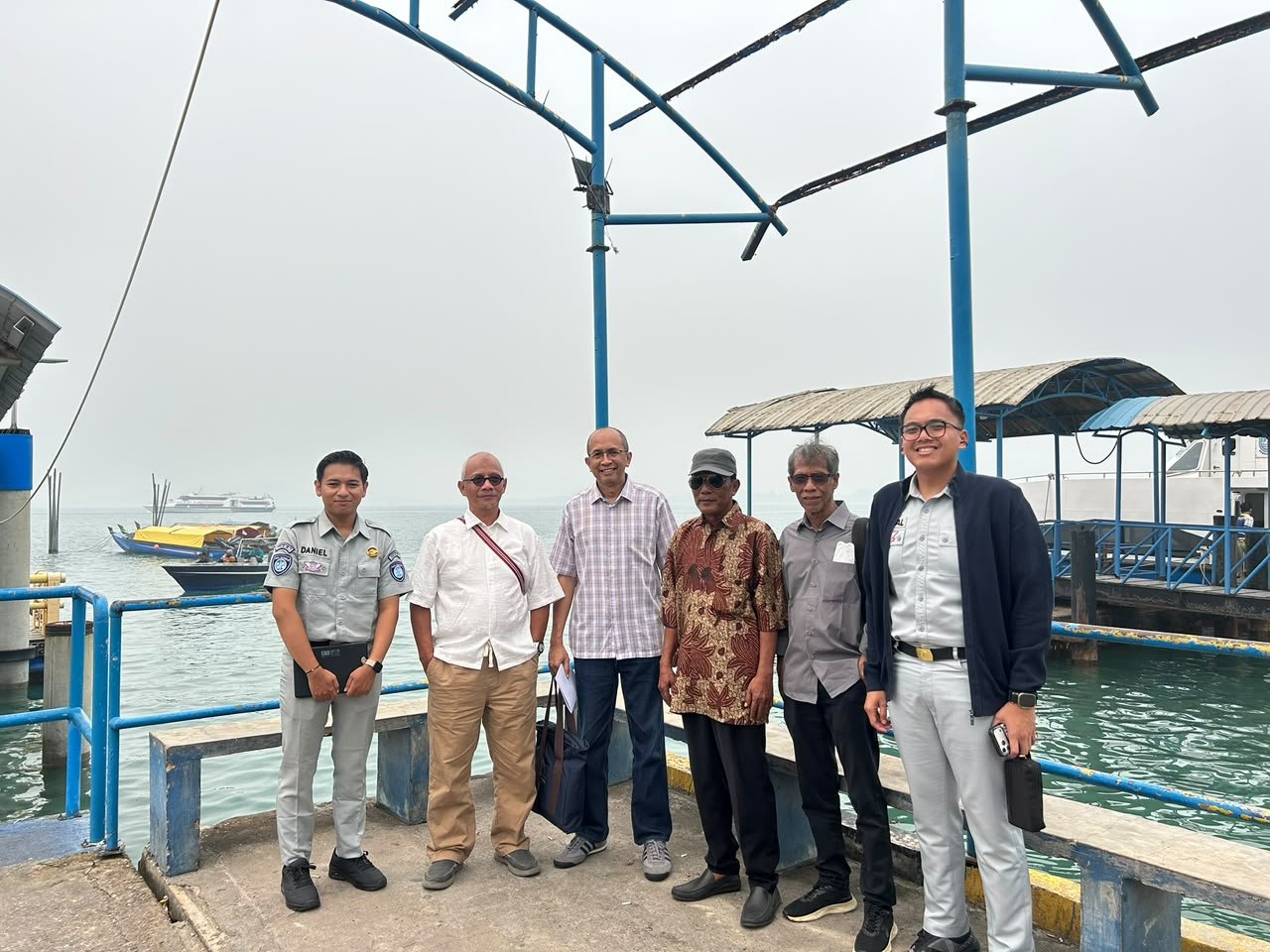 Jasa Raharja Kanwil Kepri Bersama Konsultan dan Tim SPI Lakukan Kunjungan ke Pelabuhan Rakyat Belakang Padang dan Terminal Ferry Domestik Sekupang