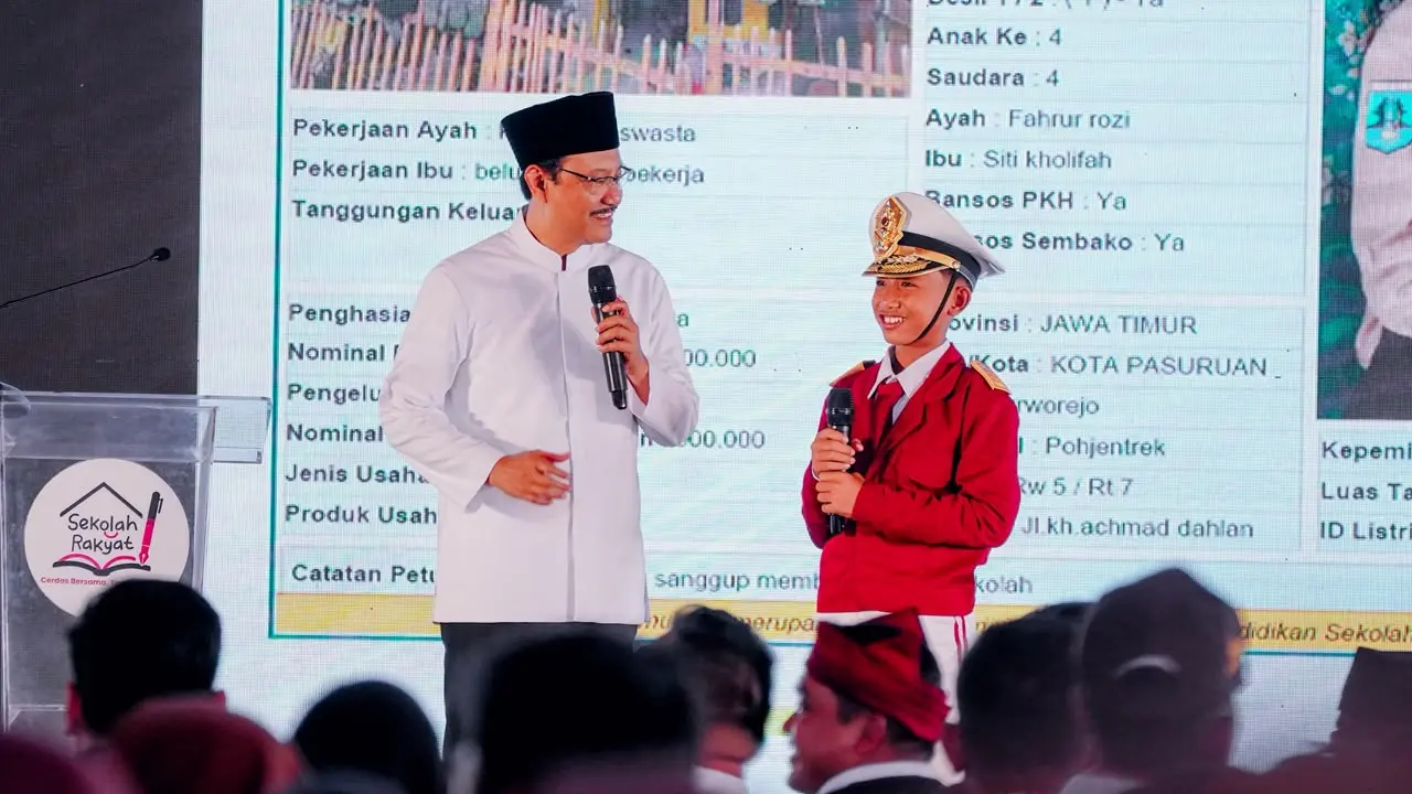 Mensos Tekankan Sekolah Rakyat Tak Hanya Ajarkan Akademik, tetapi Juga Karakter